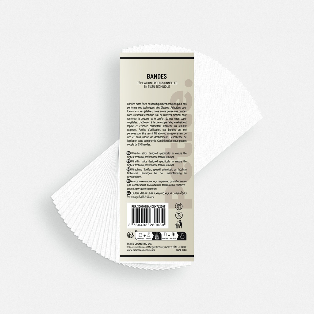 BANDES D'ÉPILATION 70 GR