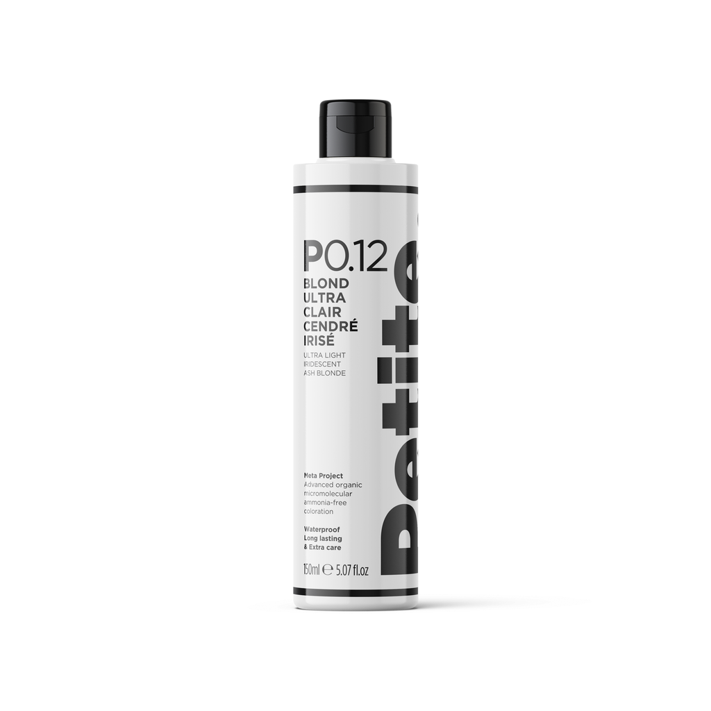 P0.12 PATINE PERLE GLACÉE - BLOND ULTRA CLAIR CENDRÉ IRISÉ / ULTRA LIGHT ASH PEARL BLONDE